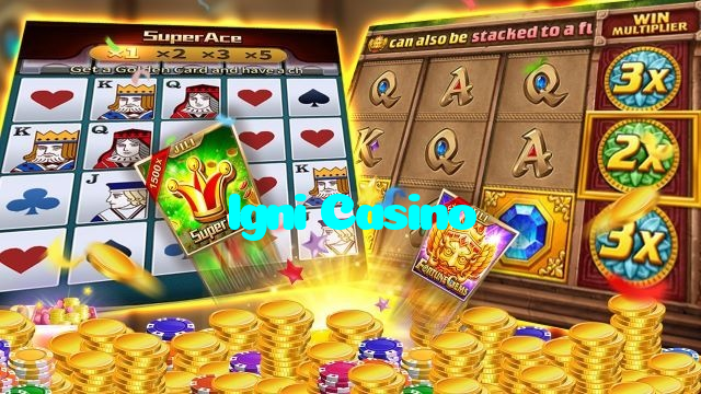 Igni Casino casino presented on mobile device in Pakistan with slots and live games